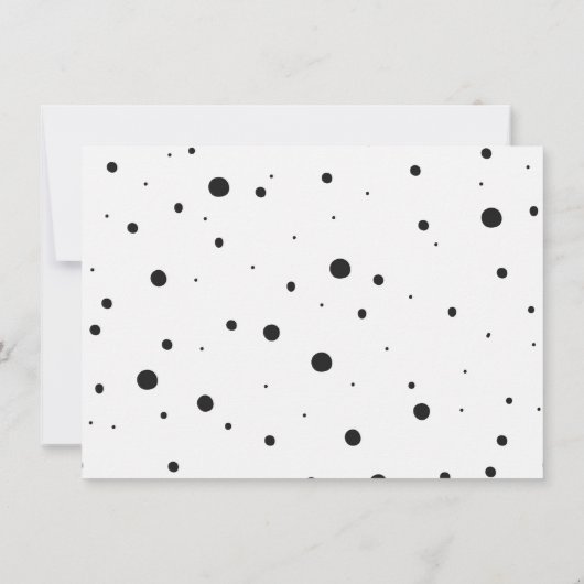 Wir sind eine Verlobte Einladung zu einer engagier (Rückseite)