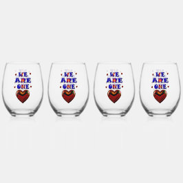 WIR SIND EINER WEINGLAS OHNE STIEL