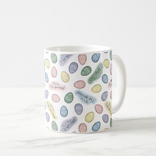 Wir sind eispülierende Kaffee-Tasse Kaffeetasse (VorderseiteRechts)