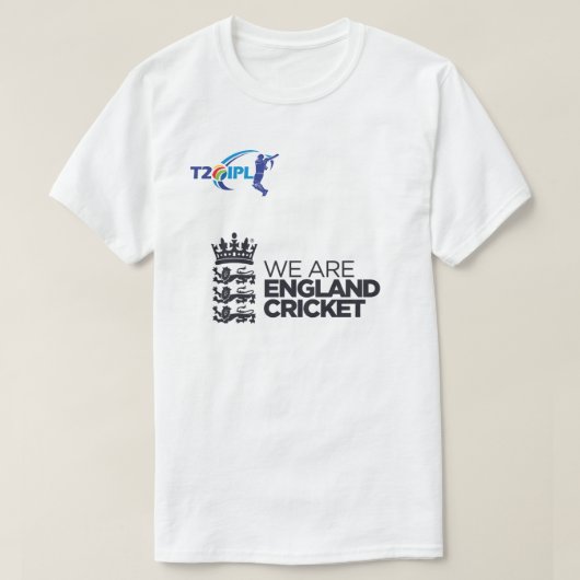 Wir sind England Cricket T-Shirt – England Cricket (Design vorne)