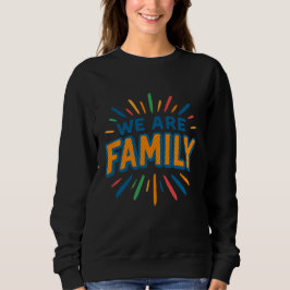 Wir sind Familie 1 Sweatshirt