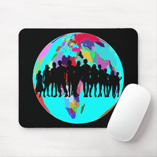 WIR SIND FAMILIE MOUSEPAD (Mit Mouse)