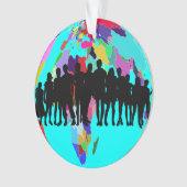 WIR SIND FAMILIE ORNAMENT (Vorderseite)