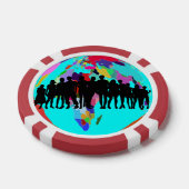 WIR SIND FAMILIE POKERCHIPS (Einzeln)