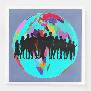 WIR SIND FAMILIE SERVIETTE