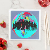 WIR SIND FAMILIE SERVIETTE (Beispiel)