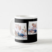 Wir sind familienspezifische Foto-Tasse Kaffeetasse (Vorderseite Links)