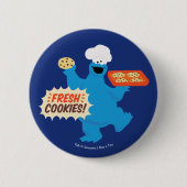 Wir sind Feinschmecker | Frische Cookies! Button (Vorderseite)