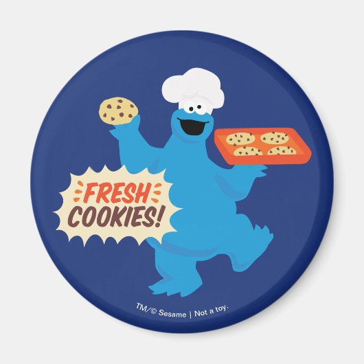 Wir sind Feinschmecker | Frische Cookies! Magnet (Vorne)