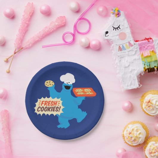 Wir sind Feinschmecker | Frische Cookies! Pappteller (Party)