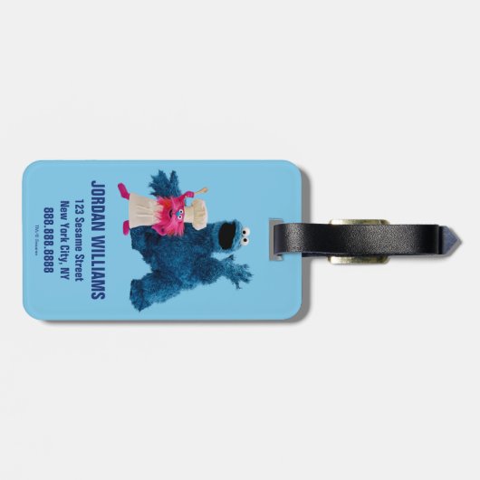 Wir sind Feinschmecker | Klassische Pose Gepäckanhänger (Rückseite horizontal)