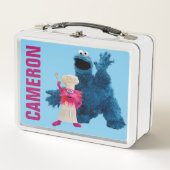 Wir sind Feinschmecker | Klassische Pose Metall Brotdose (Vorderseite)