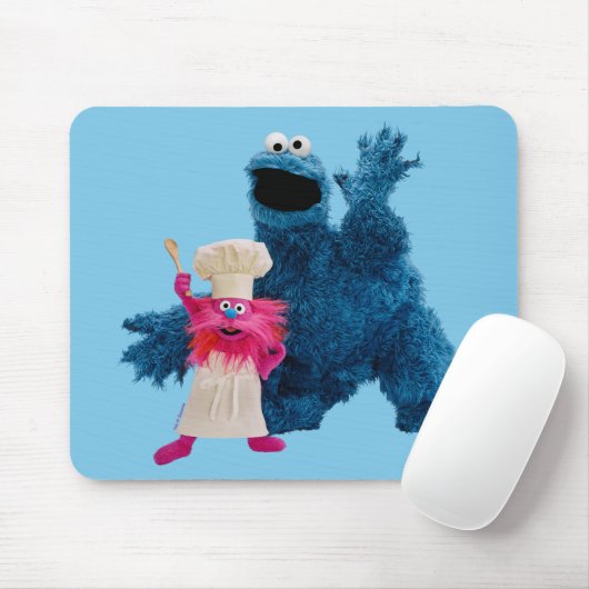 Wir sind Feinschmecker | Klassische Pose Mousepad (Mit Mouse)