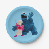 Wir sind Feinschmecker | Klassische Pose Pappteller (Vorderseite)