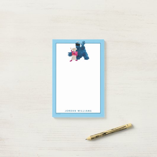 Wir sind Feinschmecker | Klassische Pose Post-it Klebezettel (Auf Schreibtisch)