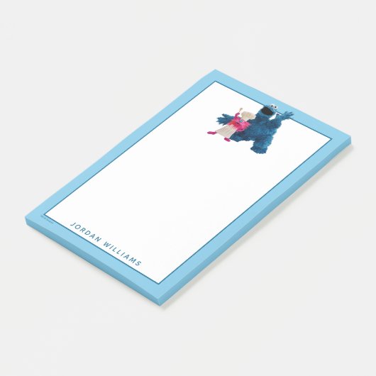 Wir sind Feinschmecker | Klassische Pose Post-it Klebezettel (angewinkelt)