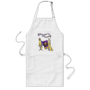 Wir sind freundliche lange Schürze