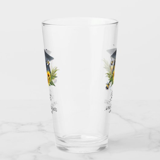 WIR SIND GEBÜHRT! ABSCHLUSS Geschenk Personalisier Glas (Links)