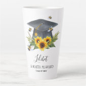 WIR SIND GEBÜHRT! ABSCHLUSS Geschenk Personalisier Milchtasse (Vorderseite)