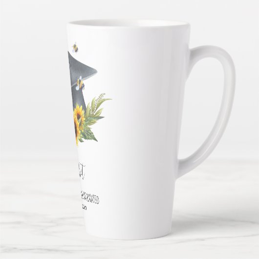 WIR SIND GEBÜHRT! ABSCHLUSS Geschenk Personalisier Milchtasse (Rechts)