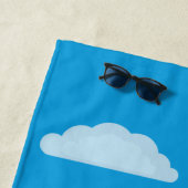 Wir sind gehender Platz-Reise-Mops Strandtuch (Beispiel)