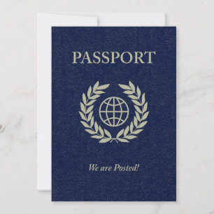 wir sind gepostet Reisepass