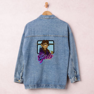 Wir sind Girls USA Clothing © Chicago Jean Jeansjacke