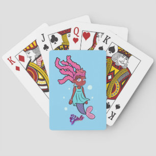 Wir sind Girls USA © Linda die Meerjungfrau Chiago Spielkarten