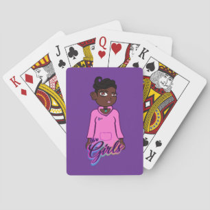 Wir sind Girls USA Sammelobjekt Spielkarten