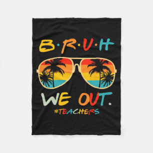 Wir sind glücklich, den letzten Tag der Lehrerin J Fleecedecke
