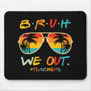 Wir sind glücklich, den letzten Tag der Lehrerin J Mousepad