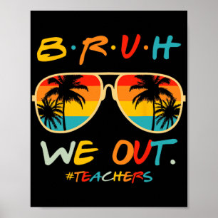 Wir sind glücklich, den letzten Tag der Lehrerin J Poster