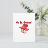Wir sind Grubbin Postkarte (Stehend Vorderseite)