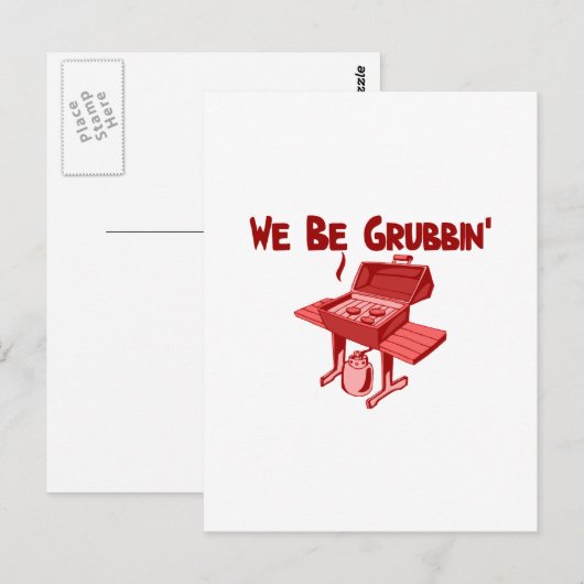 Wir sind Grubbin Postkarte (Vorne/Hinten)