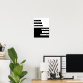 Wir sind Heimweh - inspirierendes Zitat, modern Poster (Heimbüro)