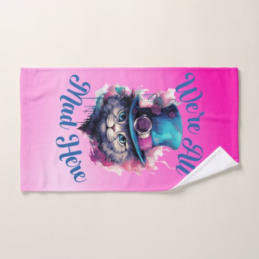 Wir sind hier alle tot - Alice im Wunderland Inspi Badhandtuch Set (Handtuch)