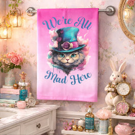 Wir sind hier alle tot - Alice im Wunderland Inspi Badhandtuch Set
