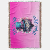 Wir sind hier alle tot - Alice im Wunderland Inspi Decke (Vorderseite Vertikal)