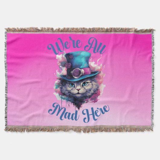 Wir sind hier alle tot - Alice im Wunderland Inspi Decke (Vorderseite)