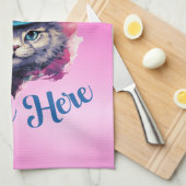 Wir sind hier alle tot - Alice im Wunderland Inspi Geschirrtuch (Viertel Falte)