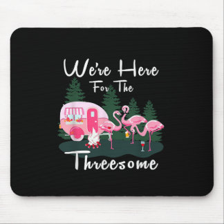 Wir sind hier für den Dreier Lustige Flamingos Cam Mousepad