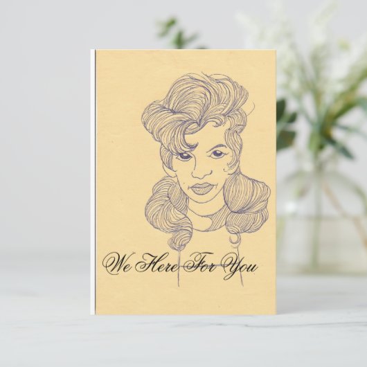 Wir sind hier für Sie, Anwaltskanzlei Save The Date (Stehend Vorderseite)