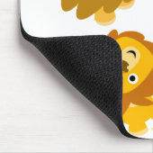 "Wir sind hier!" Niedlicher Cartoon Lions Mousepad (Ecke)
