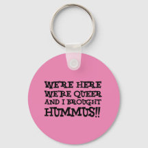 Wir sind hier Wir sind Que und ich habe Hummus gez