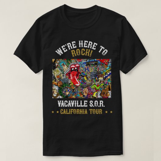 Wir sind hier zum Rock Pullover (Design vorne)