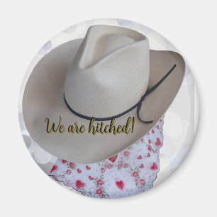 Wir sind Hitched Hitched lässig verheiratet Magnet