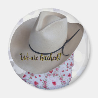 Wir sind Hitched Hitched lässig verheiratet Magnet