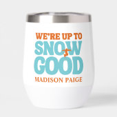 Wir sind im Begriff, gute Bachelorette zu schneit (Rückseite)