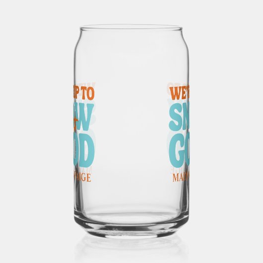 Wir sind im Begriff, gute Bachelorette zu schneit Dosenglas (Links)