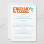 Wir sind im Begriff, gute Bachelorette zu schneit Einladung (Rückseite)